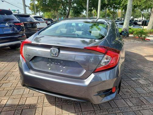 Modern Steel Metallic 2017 Honda Civic LX