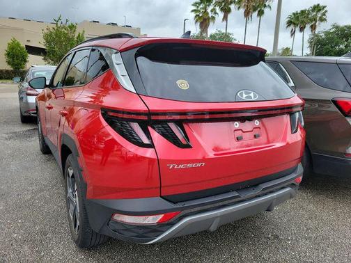 Calypso Red 2023 Hyundai TUCSON Limited