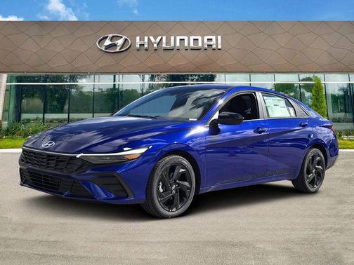 Intense Blue 2026 Hyundai ELANTRA Sport
