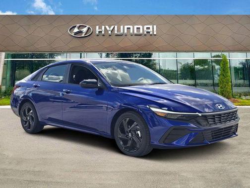 Intense Blue 2026 Hyundai ELANTRA Sport