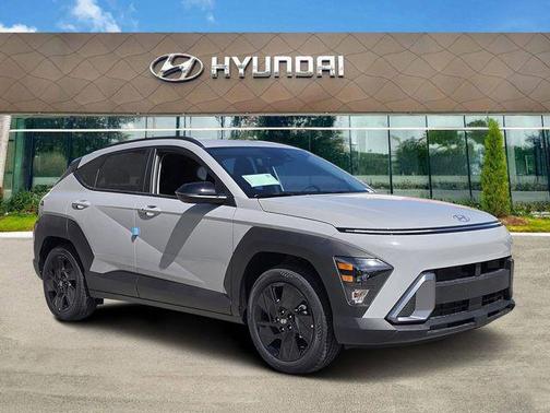 Cyber Gray Metallic 2026 Hyundai KONA SEL Sport