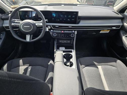 Serenity White 2026 Hyundai SONATA Hybrid SE