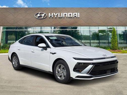 Serenity White 2026 Hyundai SONATA SE