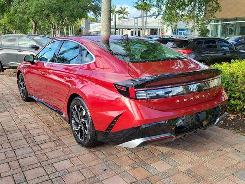 Ultimate red 2024 Hyundai SONATA SEL
