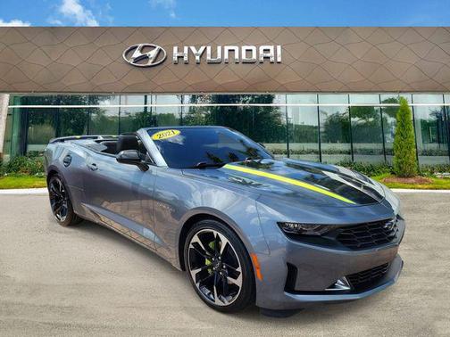 Satin Steel Metallic 2021 Chevrolet Camaro 2LT