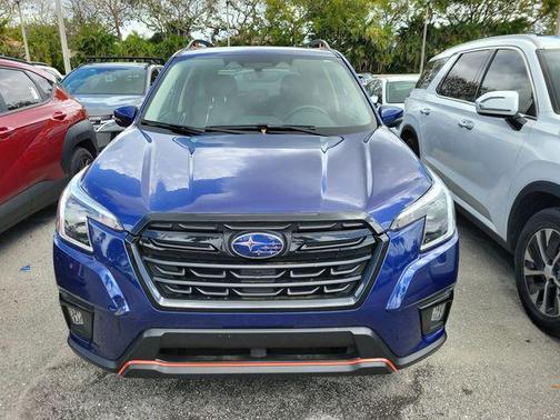 Sapphire Blue Pearl 2023 Subaru Forester Sport