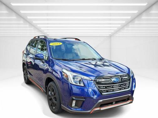 Sapphire Blue Pearl 2023 Subaru Forester Sport