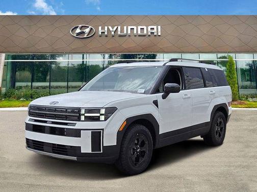 Serenity White 2026 Hyundai SANTA FE XRT