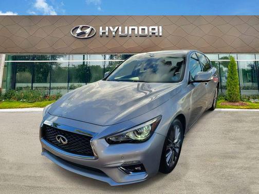 Liquid Platinum 2018 INFINITI Q50 3.0t LUXE