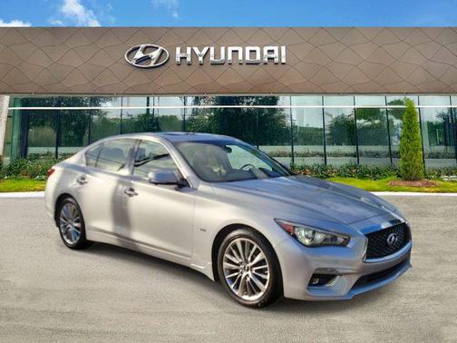 Liquid Platinum 2018 INFINITI Q50 3.0t LUXE