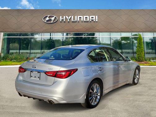 Liquid Platinum 2018 INFINITI Q50 3.0t LUXE