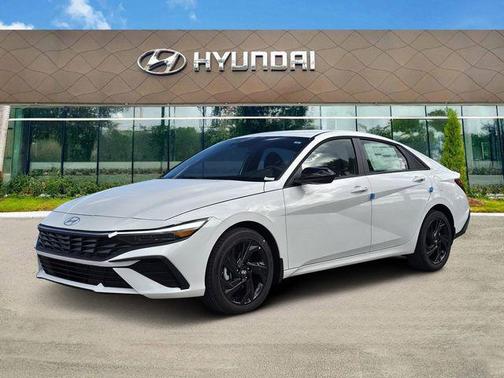 Serenity White Pearl 2026 Hyundai ELANTRA Sport