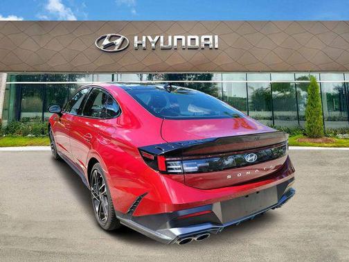 Ultimate red 2024 Hyundai SONATA N Line