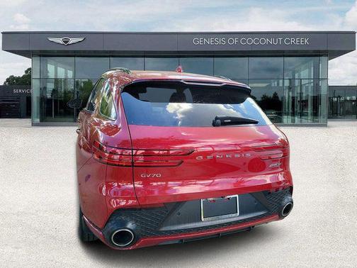 Mauna Red 2023 Genesis GV70 3.5T AWD Sport