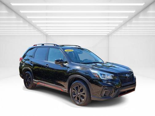 Crystal Black Silica 2019 Subaru Forester Sport