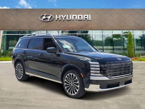 Robust Emerald Pearl 2026 Hyundai Palisade Hybrid Calligraphy