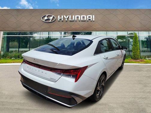 Serenity White 2024 Hyundai ELANTRA Limited