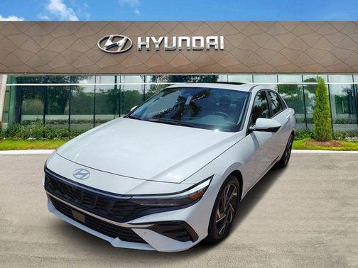Serenity White 2024 Hyundai ELANTRA Limited