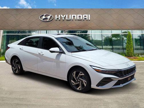 Serenity White 2024 Hyundai ELANTRA Limited