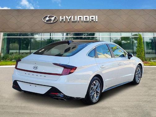 Serenity White 2023 Hyundai SONATA SEL