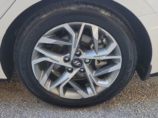 Serenity White 2023 Hyundai SONATA SEL