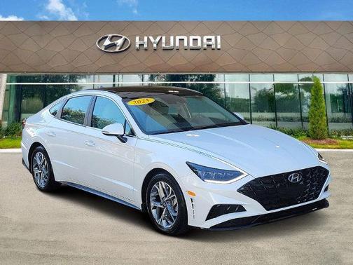 Serenity White 2023 Hyundai SONATA SEL