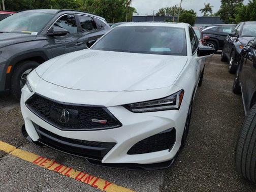 Platinum White Pearl 2023 Acura TLX Type S