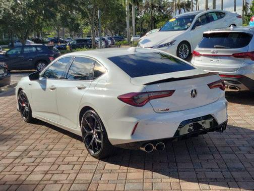 Platinum White Pearl 2023 Acura TLX Type S