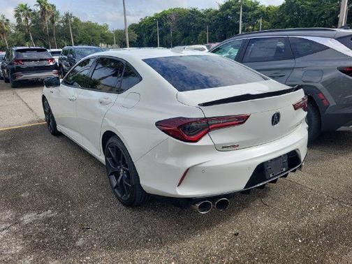 Platinum White Pearl 2023 Acura TLX Type S