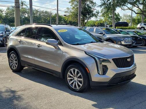 Latte Metallic 2023 Cadillac XT4 Sport