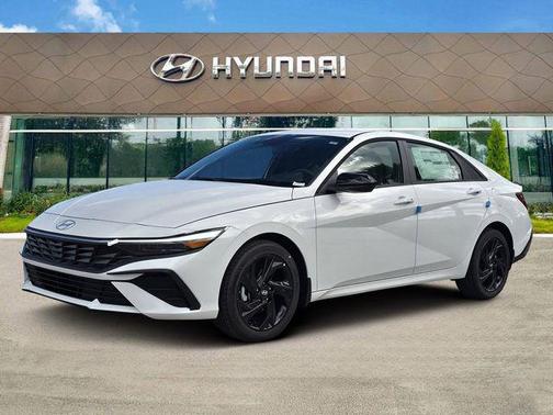 Serenity White 2026 Hyundai ELANTRA Sport