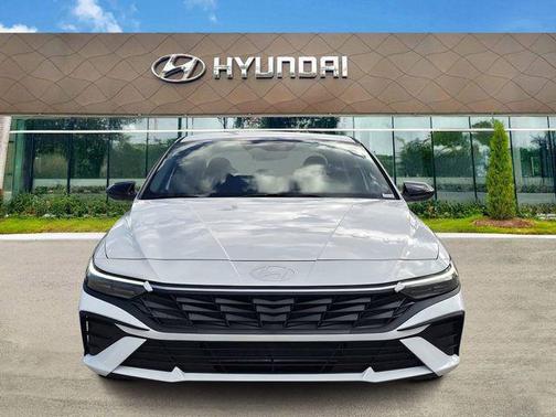 Serenity White 2026 Hyundai ELANTRA Sport