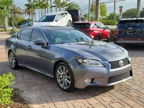 Silver 2015 Lexus GS 350 Base