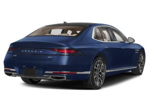 Capri Blue 2023 Genesis G90 3.5T e-SC AWD