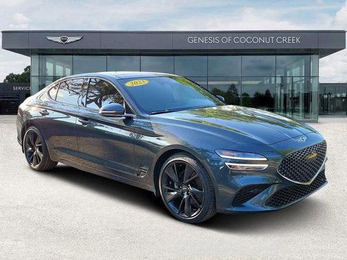 Hallasan Green 2023 Genesis G70 2.0T RWD