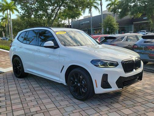 Alpine White 2024 BMW X3 sDrive30i