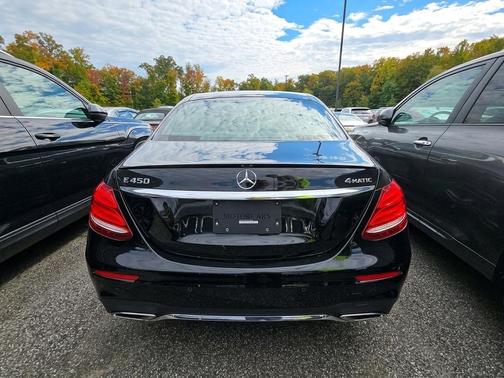 Black 2019 Mercedes-Benz E-Class 4MATIC