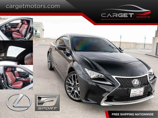 Black 2017 Lexus RC 300 F Sport