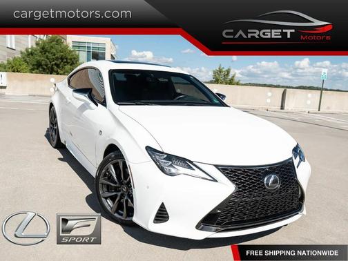 White 2019 Lexus RC 350 F-Sport