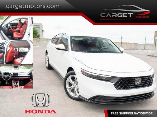 Platinum White Pearl 2024 Honda Accord LX 1.5T