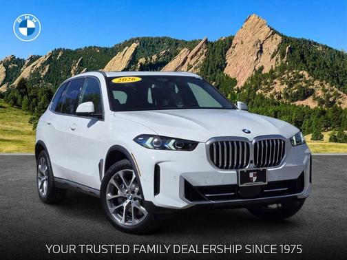 Alpine White 2026 BMW X5 xDrive40i