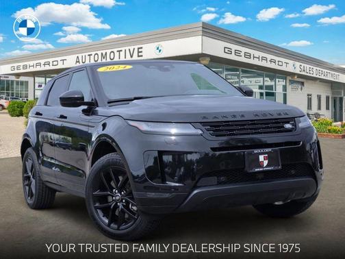 Santorini Black 2024 Land Rover Range Rover Evoque Core S