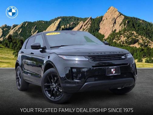 Santorini Black 2024 Land Rover Range Rover Evoque Core S