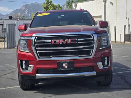 Volcanic Red 2023 GMC Yukon SLT