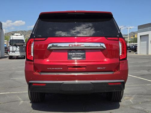 Volcanic Red 2023 GMC Yukon SLT