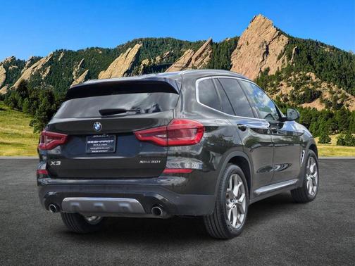 Dark Olive Metallic 2020 BMW X3 xDrive30i