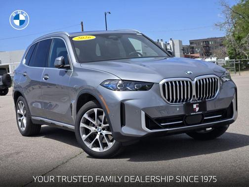 Gray Metallic 2026 BMW X5 xDrive40i