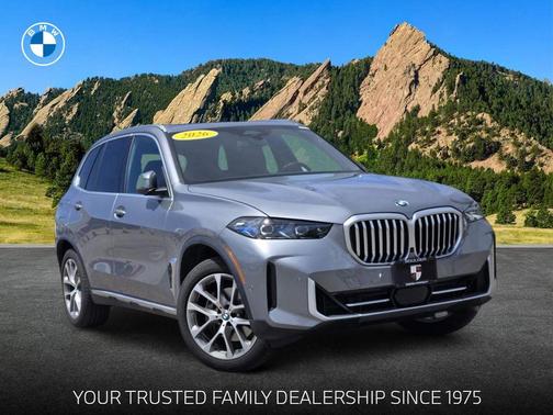Gray Metallic 2026 BMW X5 xDrive40i