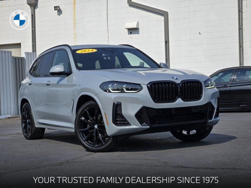 Brooklyn Gray Metallic 2024 BMW X3 xDrive30i