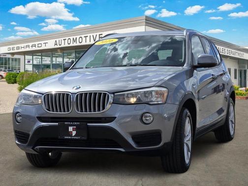 Space Gray Metallic 2016 BMW X3 xDrive28i